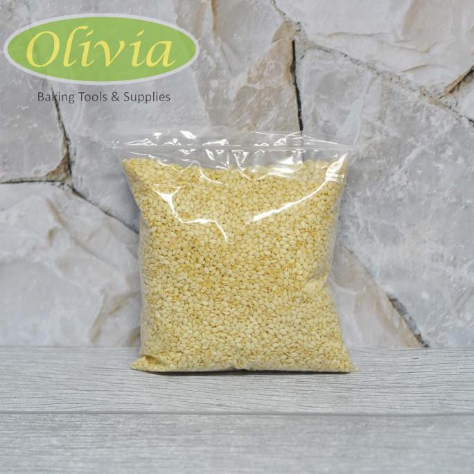 

Wijen Putih White Sesame/ Biji Wijen 100gr REPACK