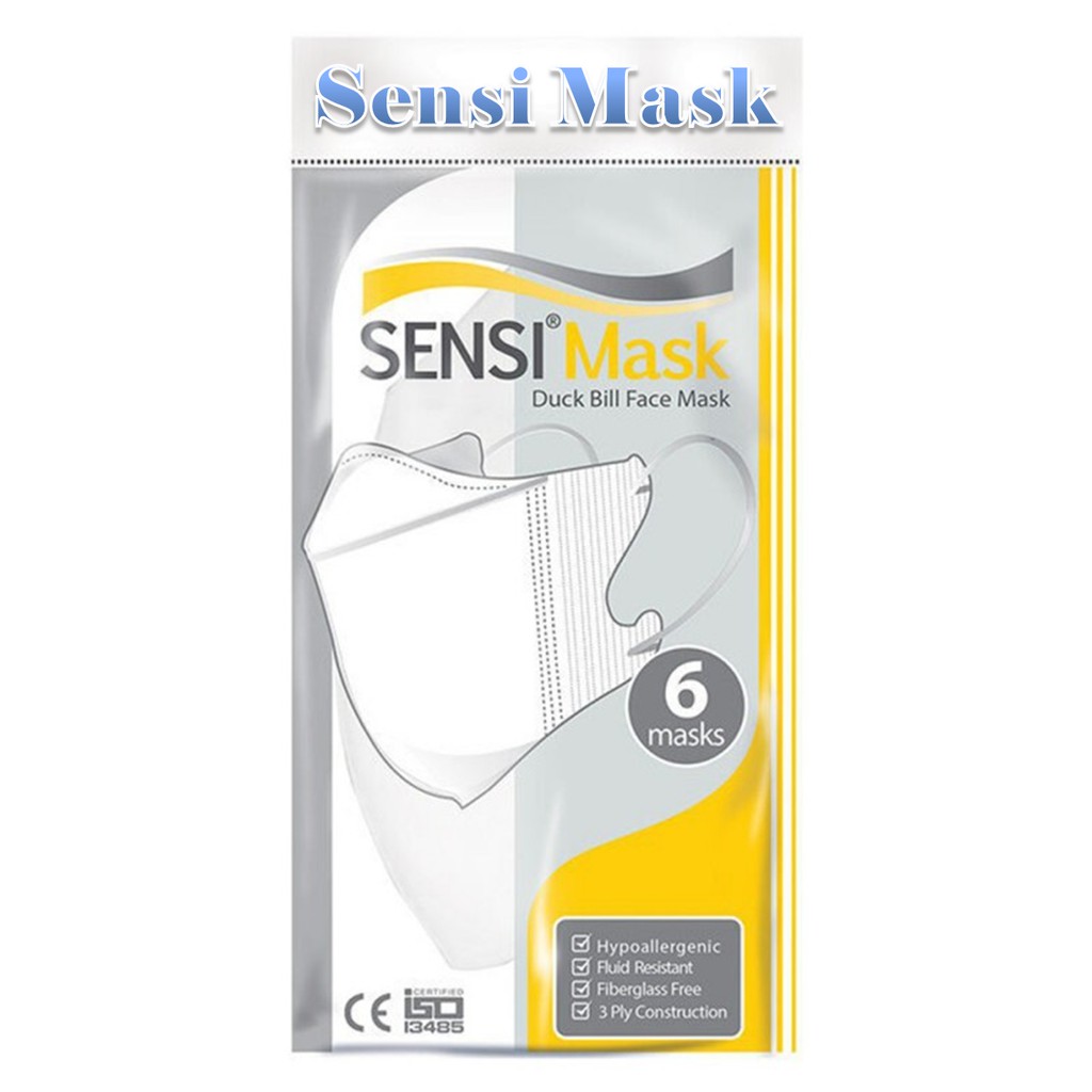 Masker Sensi Duckbill 1 Pack Sensi Mask Duckbill Original