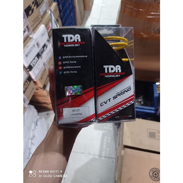 Per Cvt TDR Beat Karbu Scopy Vario 110 Ukuran 1000rpm 1500rpm