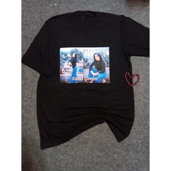 Sablon satuan/Kaos foto dewasa / kaos custom foto