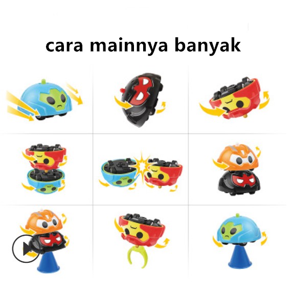 GYRO FORCE /ROBOT SPRINT/GIROSKOP/MAINAN ANAK DAN BAYI/ MAINAN GYRO / BISA UJUNG JARI /GANGSING/