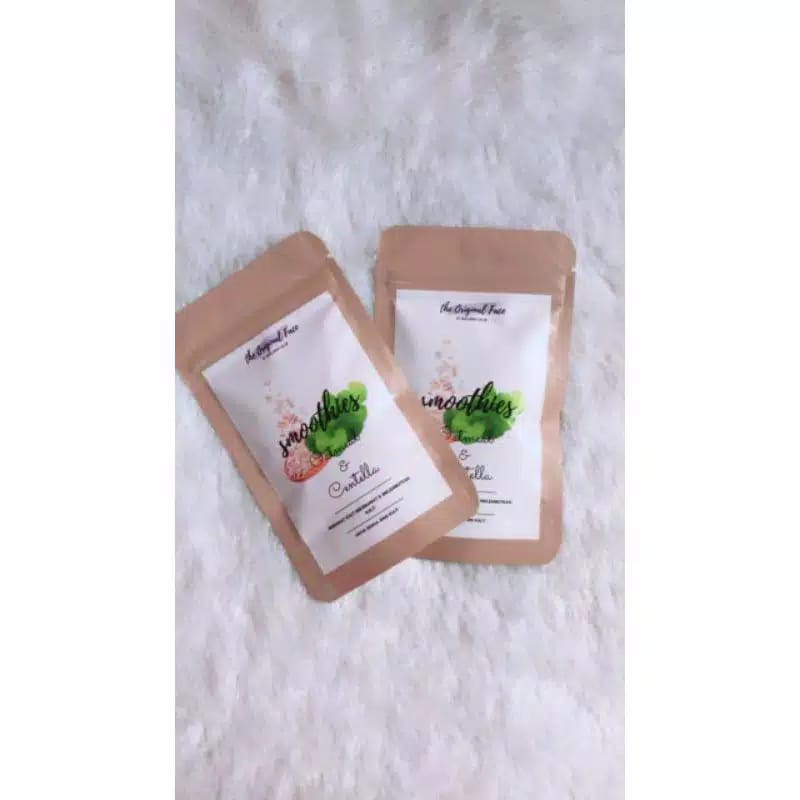 NEW!!! Masker Wajah Smoothies Oatmeal &amp; Centella by Nurjanah Salim