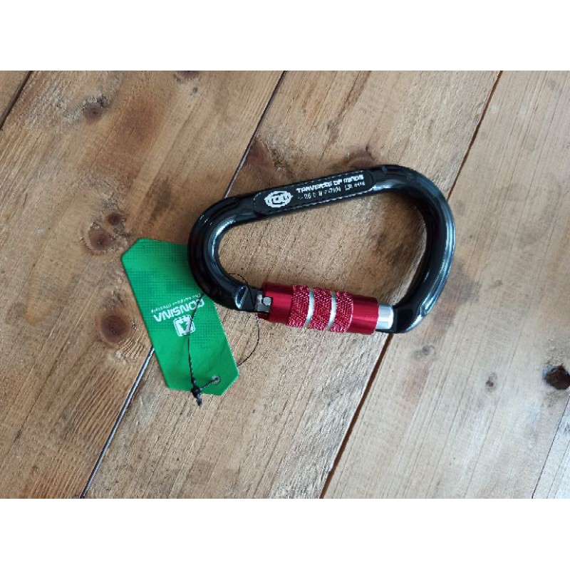 Carabiner Consina Autolock Willy Large Safety Climbing Karabiner Original