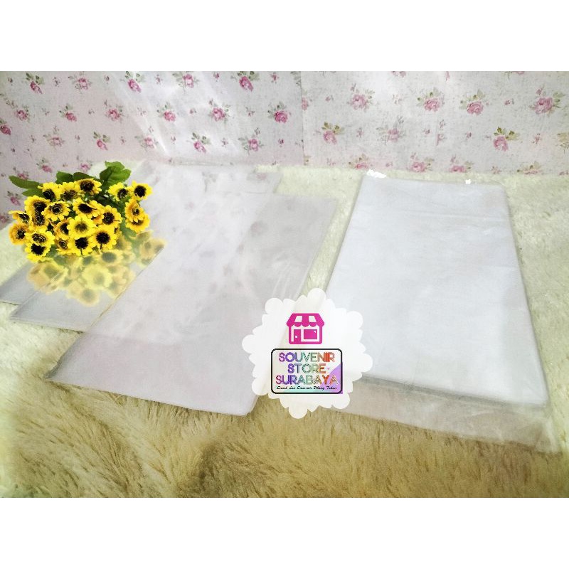 Plastik OPP polos ukuran 15 x 30 cm || Plastik Souvenir Polos || Opp polos ecer || Plastik pembungkus snack || Plastik Polos OPP