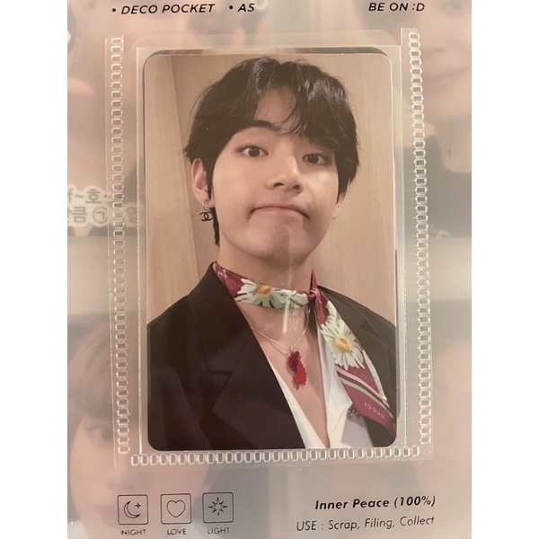 BTS Taehyung Memories of 2019 Blu-ray photocard memo 19