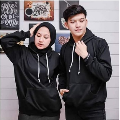 Jaket Couple Pria Wanita Masa Kini Trendy Modis Kembaran Model Baru - Sweater Couple Natural Hoodie