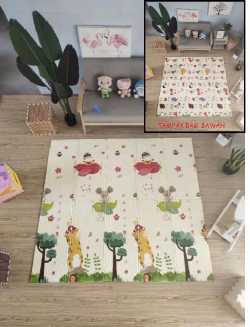 Playmat bayi 200x180 import Free bag jaminan kualitas