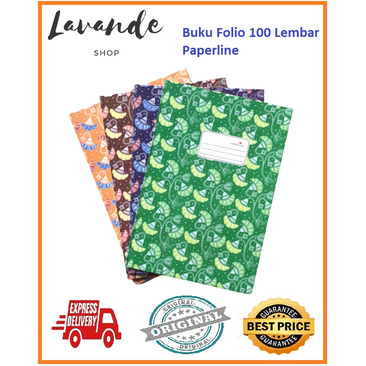 

BUKU FOLIO ISI 100 LEMBAR PAPERLINE/ BUKU FOLIO AKUNTANSI