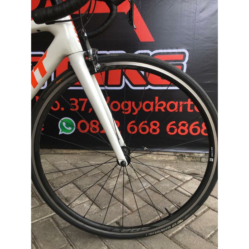 Sepeda Roadbike RB GIANT TCR adv 3 size S advanced 10s 10 speed grupset tiagra