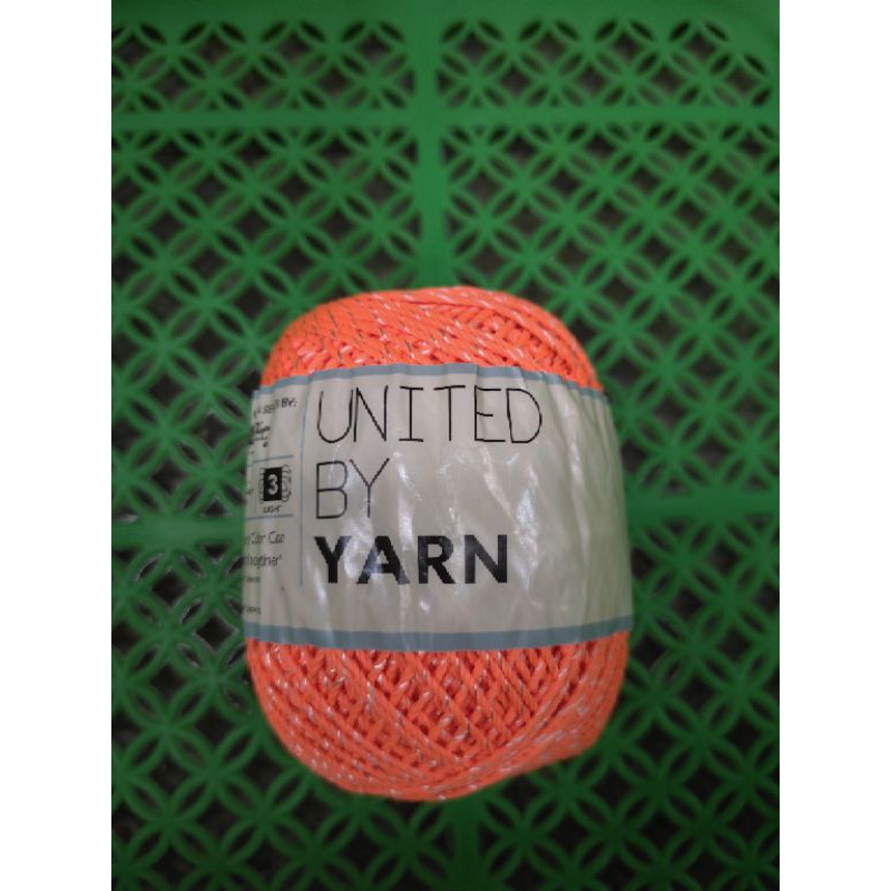 Benang Rajut Polyester United By Yarn gliter