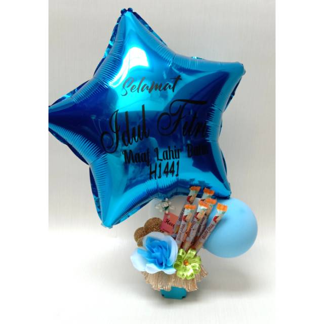 Hampers Lebaran / Parcel Lebaran / Balon Ultah / Balon Box / Hot Air Balon / Balon Snack / Balon