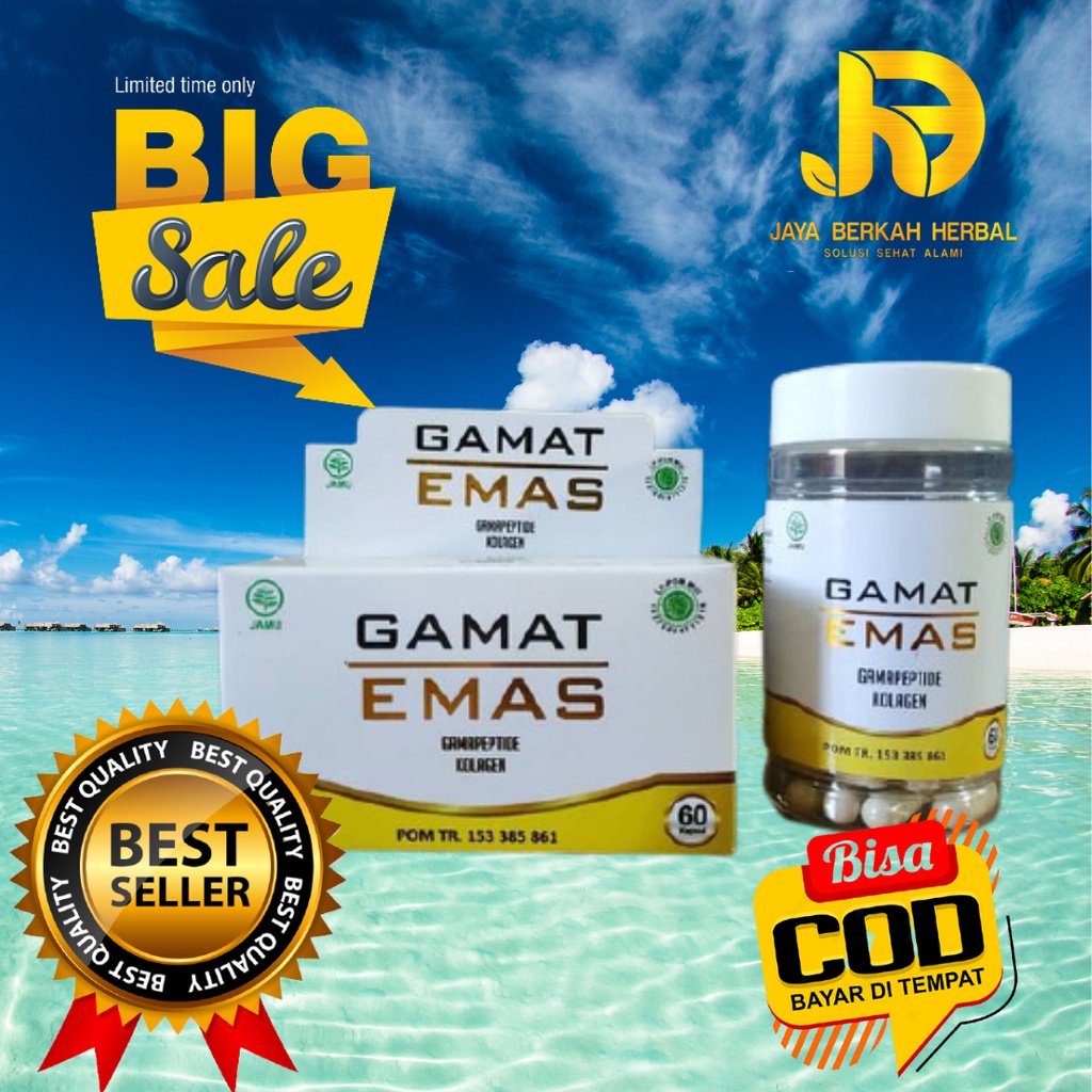 Jual Gamat emas al afiat 60 kapsul spesialis asam urat sendi dan syaraf