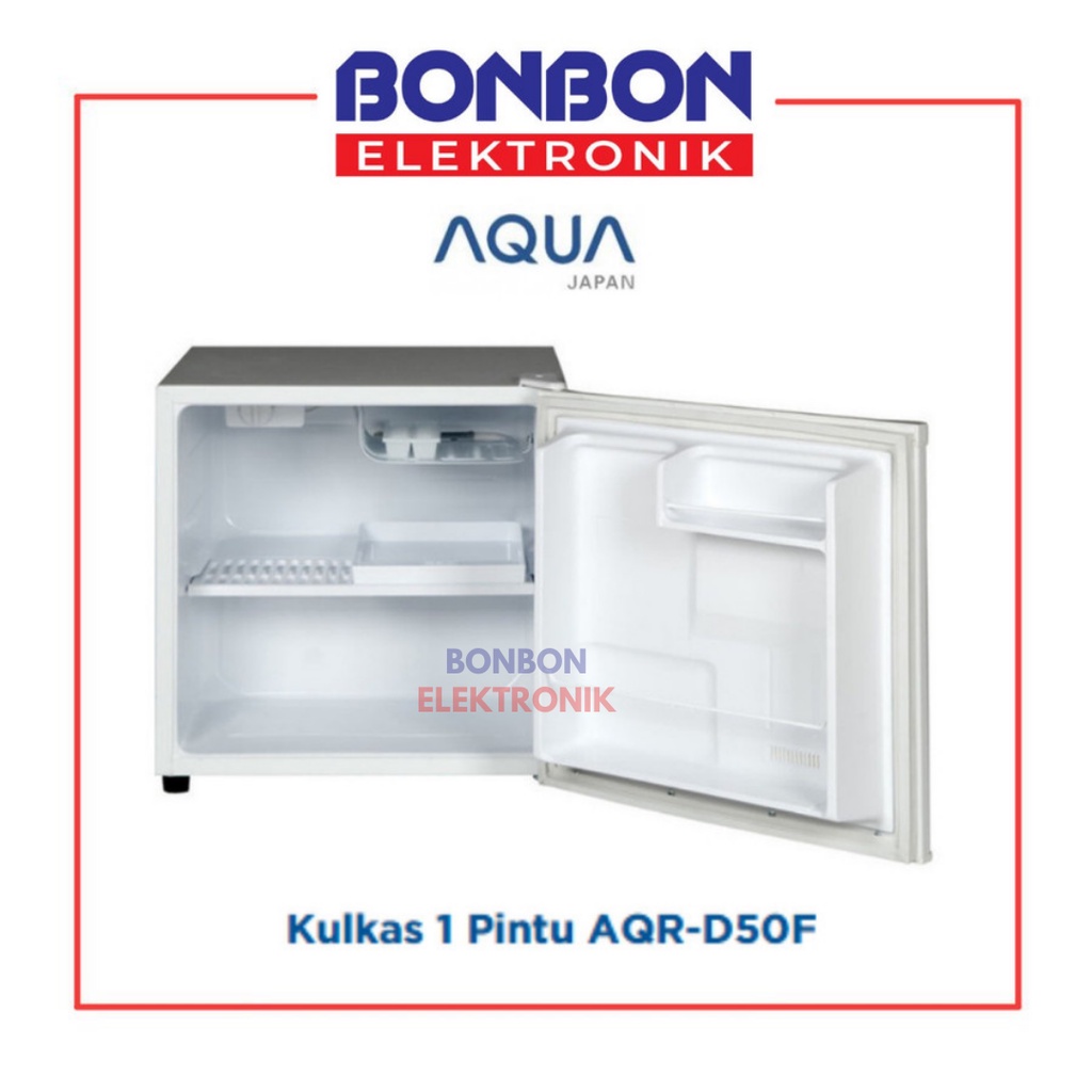 AQUA Kulkas Mini Bar Portable AQR-D50F S / W / AQRD 50 F