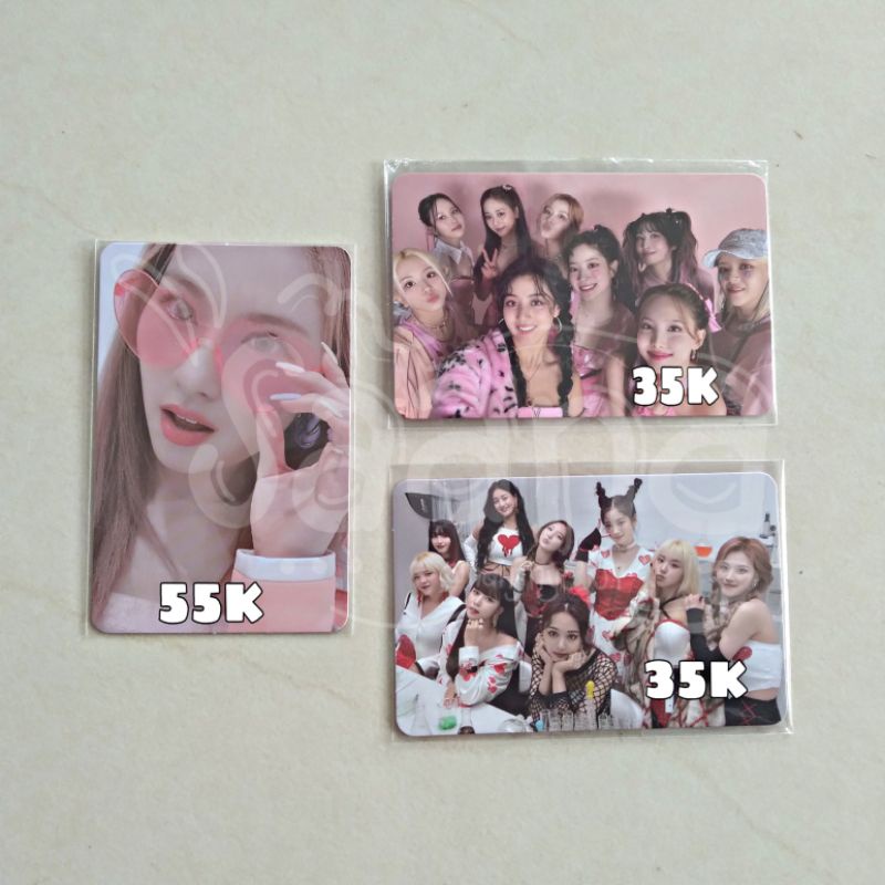 Photocard sana specs formula of love twice