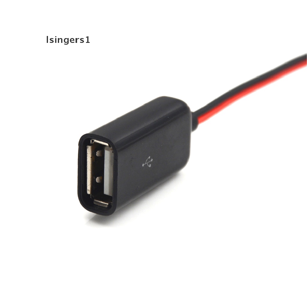 (lsingers1) Kabel Jepit Buaya Ke USB Female Bahan Tembaga