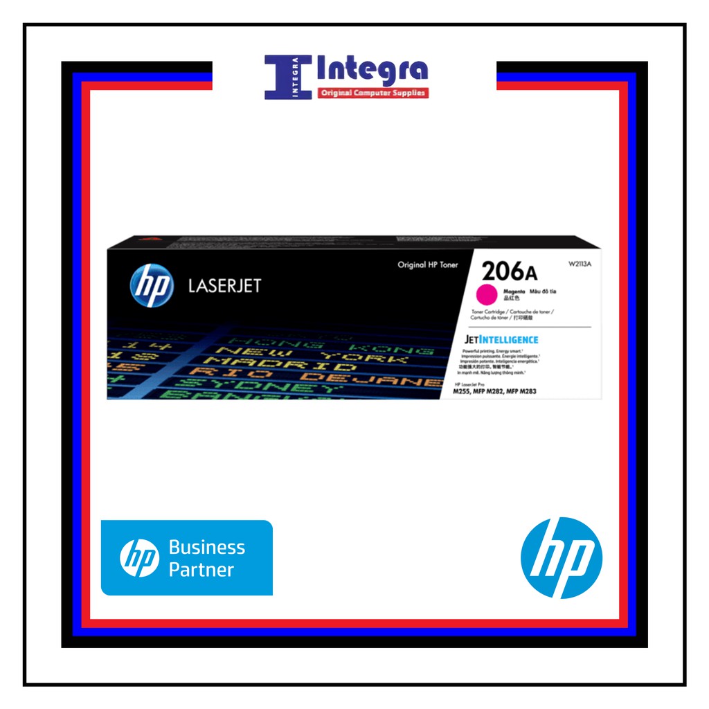 Toner HP 206A Magenta Original LaserJet Cartridge 206 A - W2113A