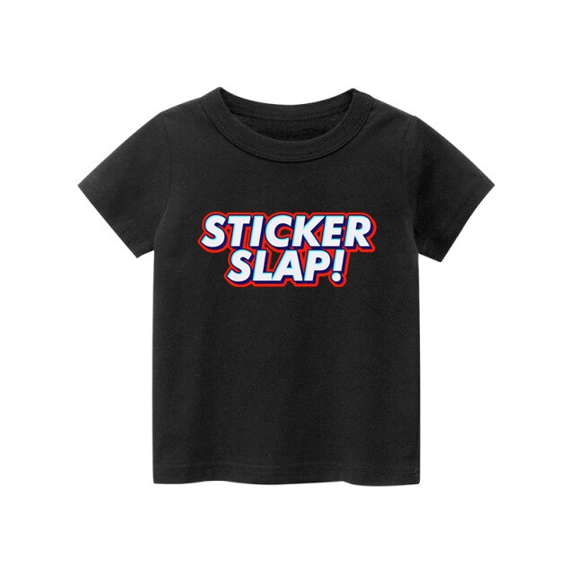 Kaos anak STICKER SLAP kaos anak untuk usia 1-8 tahun