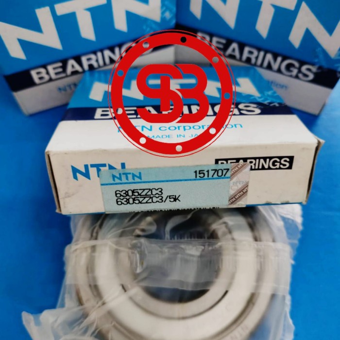 Bearing 6305 ZZ NTN / 6305ZZ C3 NTN JAPAN ORIGINAL