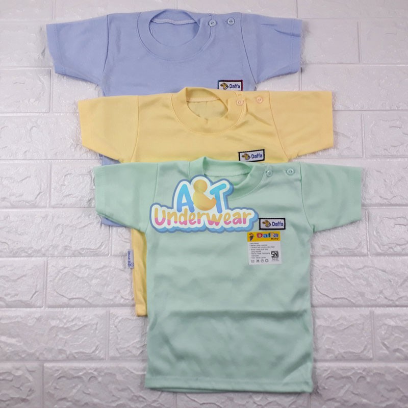 AT231-Kaos Oblong Bayi pendek SNI (1 picis) dafa-ateunderwear