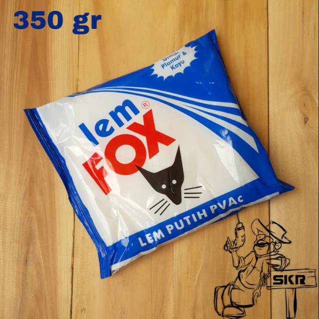 

Lem Fox 350gr / Lem Kayu 350 gram / Lem Putih