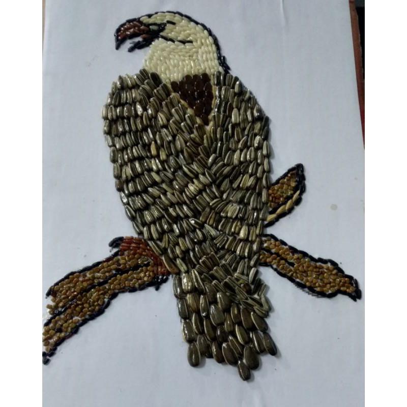 Kolase Burung Elang Hanya 1 pcs