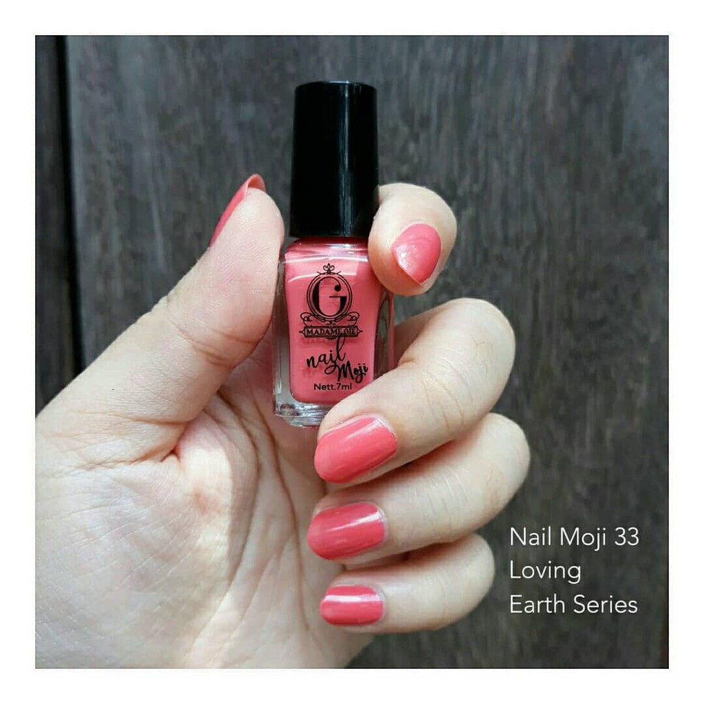 PROMO HABISIN STOK Madame Gie Nail Moji  (Earth Series)