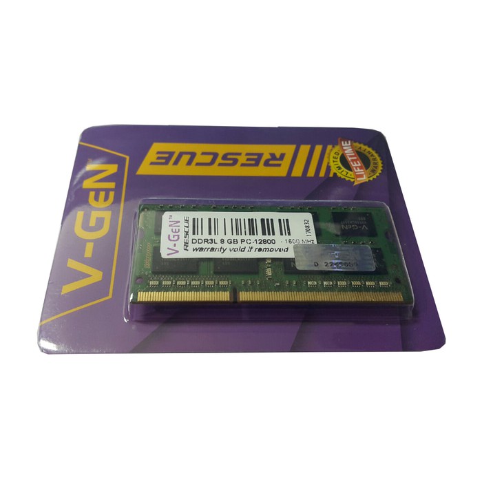 V-GeN RESCUE DDR3 8GB PC12800/1600Mhz  (Memory Laptop VGEN)