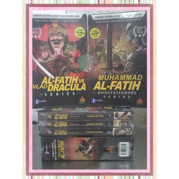 komik Muhamad alfatih & komik muhammad fatih vs vlad dracula paket box