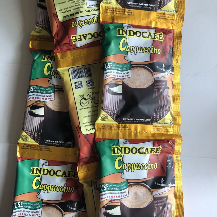 

INDOCAFE CAPPUCINO ISI 10PCS