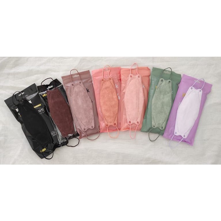 WE MASK KF94 MASKER KF94 4 PLY ISI 10 WARNA MATCHA ecfb