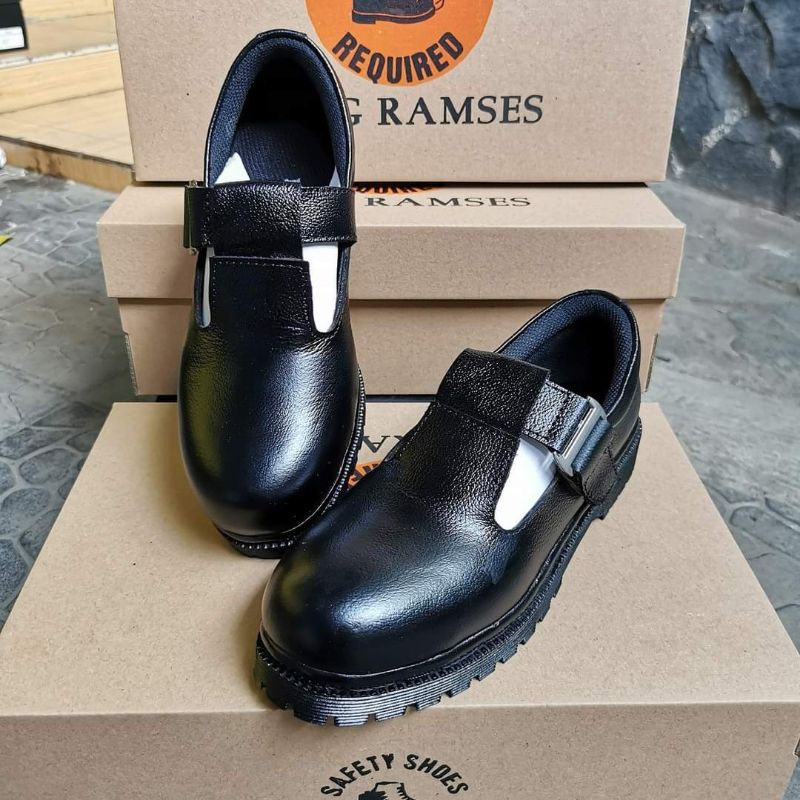 Sepatu Safety Kulit Wanita King Ramses 801 ( Produksi Sendiri )