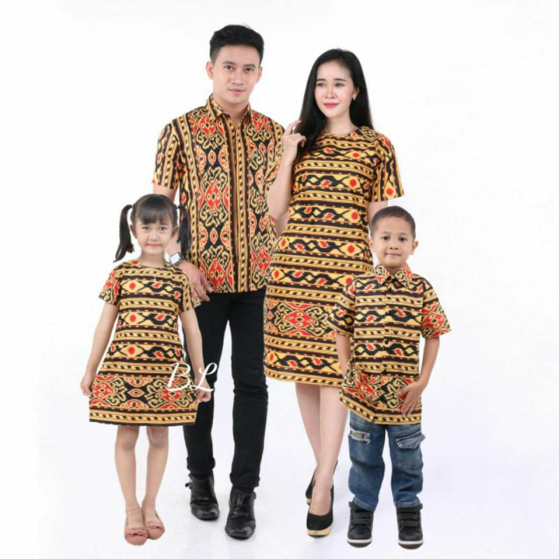 KOPEL KELUARGA BATIK COUPLE DRESS BATIK