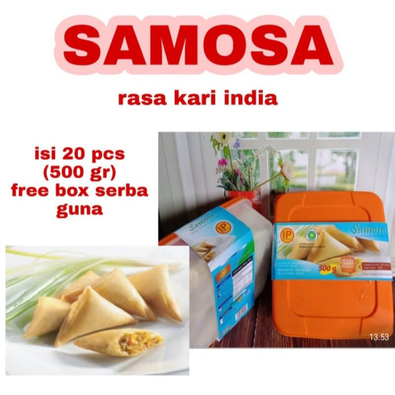 

samosa isi 20pcs