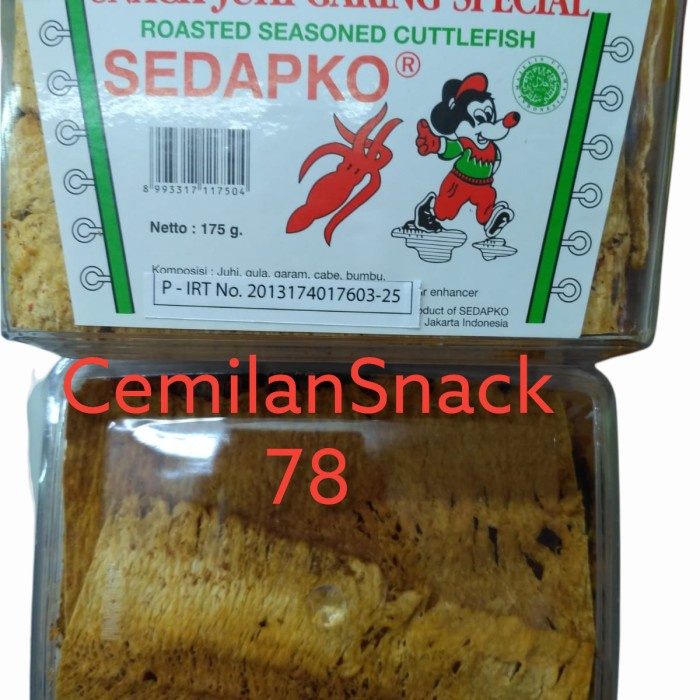 

54ekh Sedapko Snack Juhi Garing Spesial/175Gr 60J