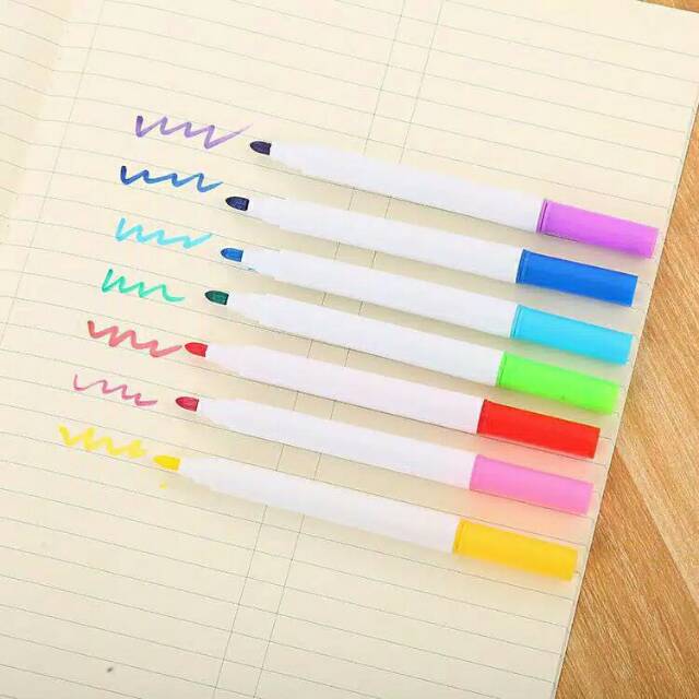 

Spidol Warna Papan Tulis Wipe Clean Anak isi 8