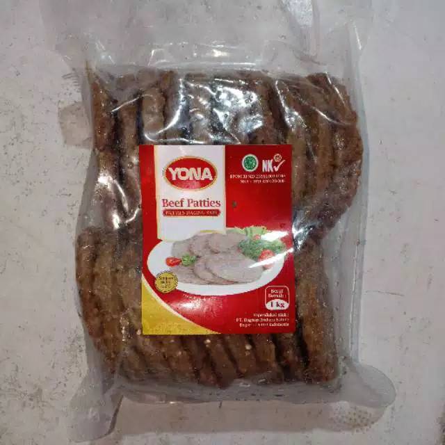 

YONA beef patties 1kg