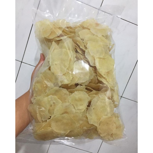 

Emping asli Melinjo tanpa campuran (1kg & 1/2kg)