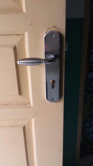 Promo Paket Kunci Pintu Stanlis Uk. Besar, Handle Pintu Set