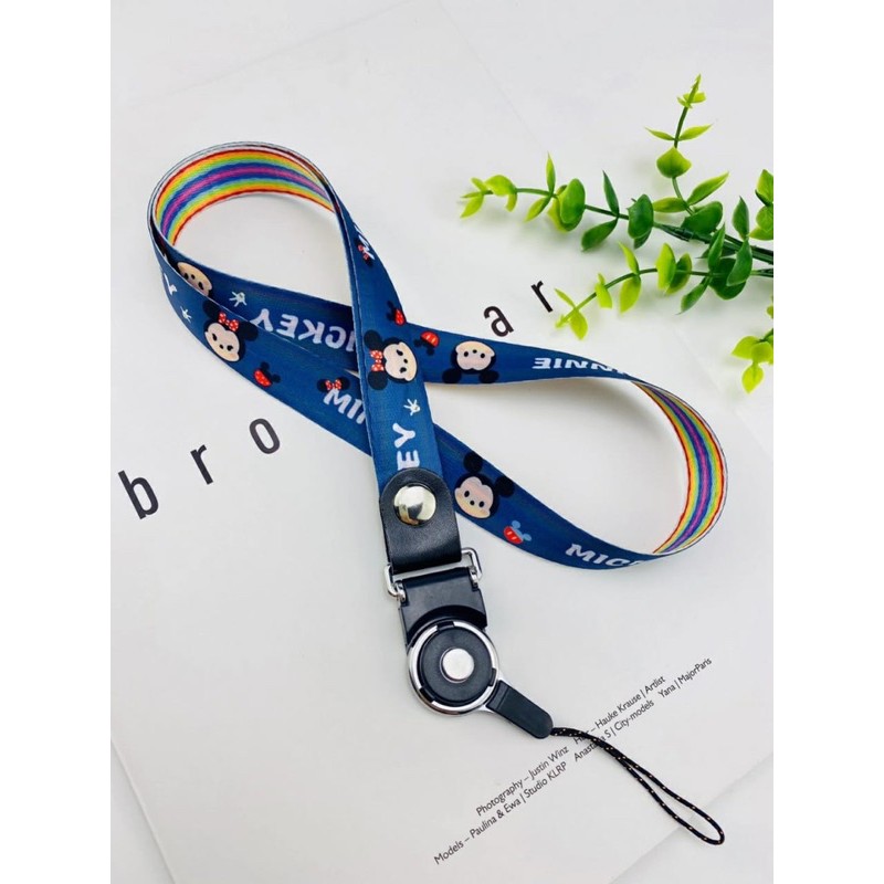 [  BISA COD ] Tali Gantungan hp panjang 2in1  Lanyard tali hp gantungan id card