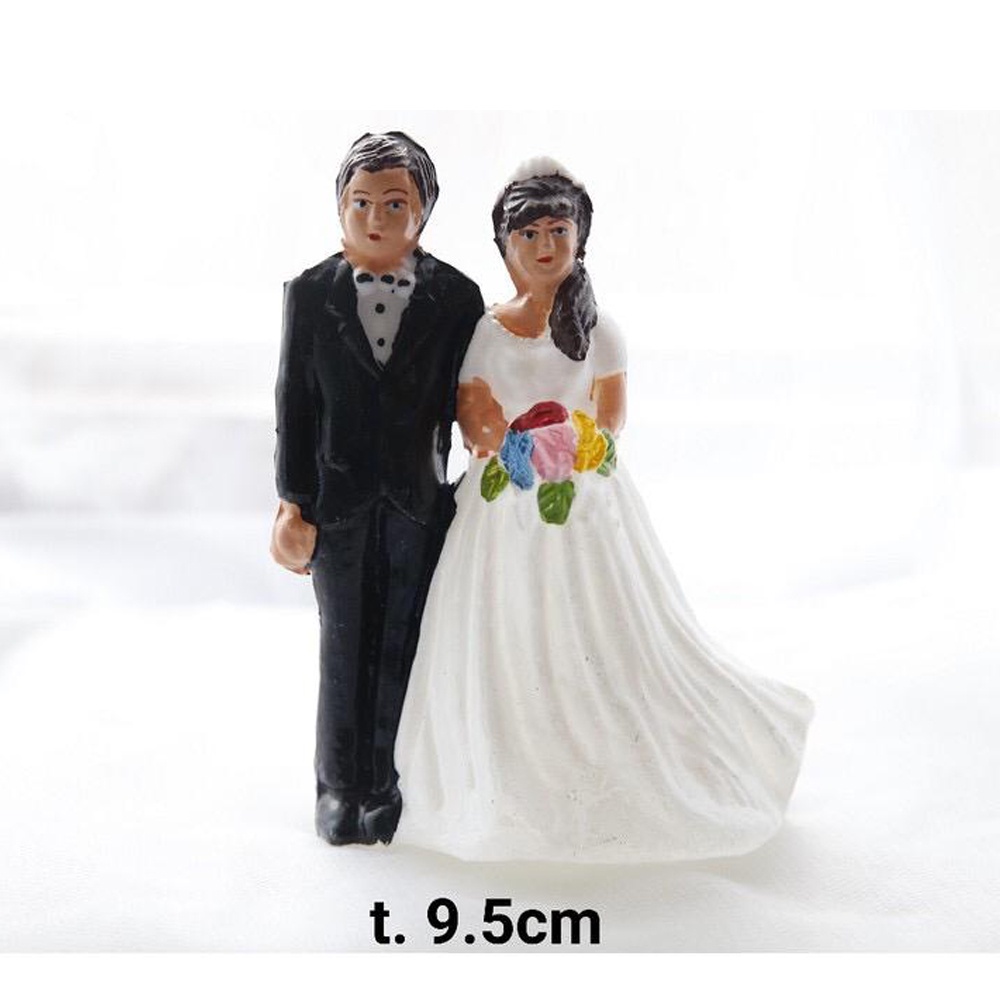 Topper Kue Pengantin - Hiasan Boneka Pengantin