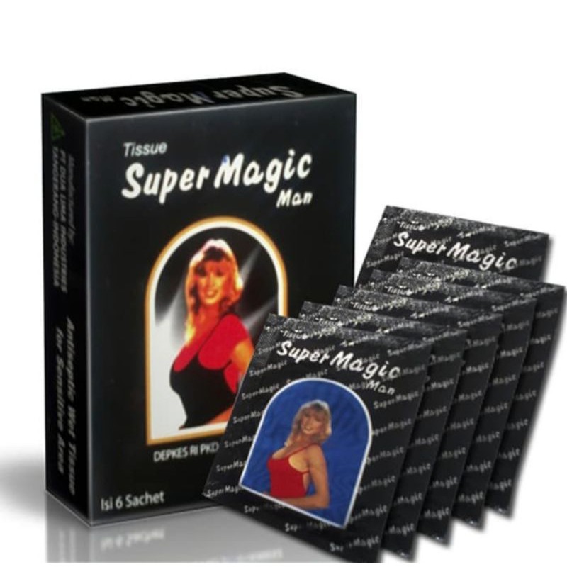 Privasi aman bisa cod tisu super magic tissue magic