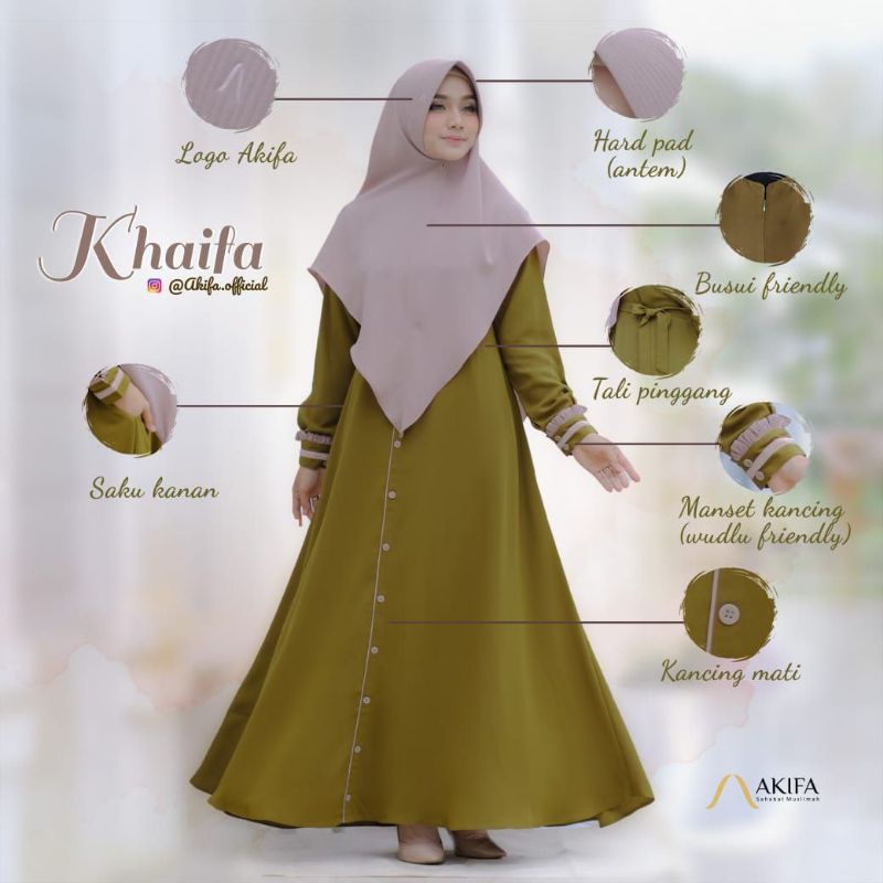 GAMIS SET KHAIFA BY AKIFA