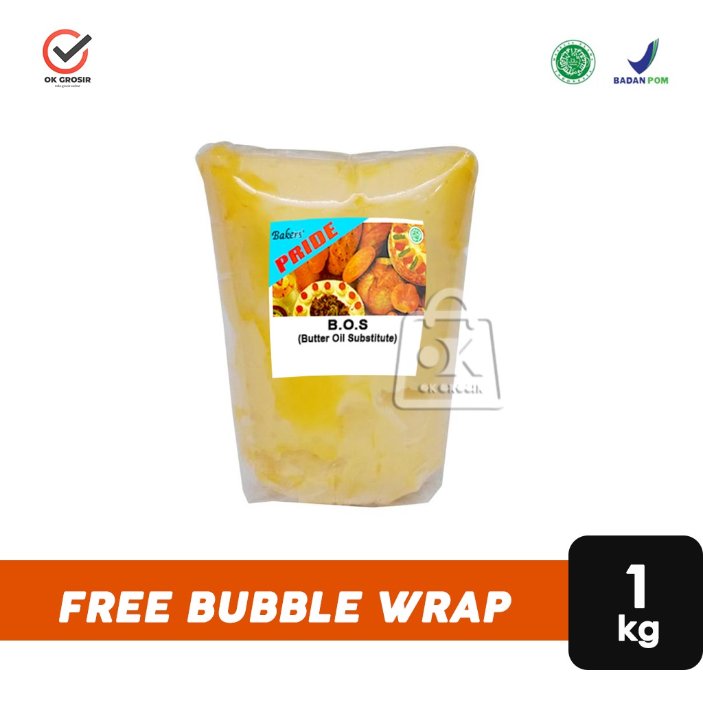 

Baker's Pride BOS / Butter Oil Substitute / Pengganti Minyak Mentega (1 Kg)