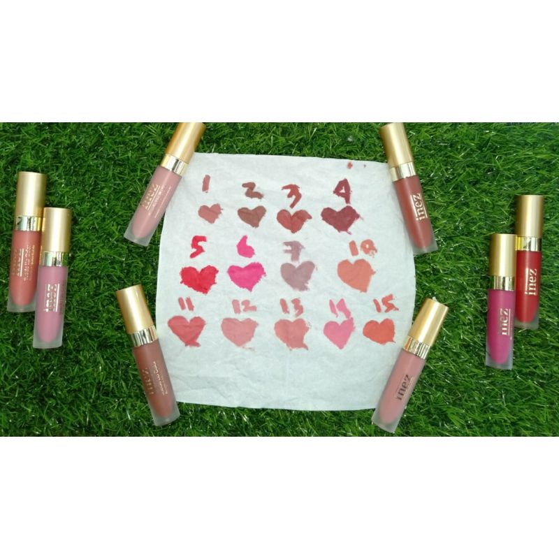 INEZ SUEDE LIP COLOR ORIGINAL 100%