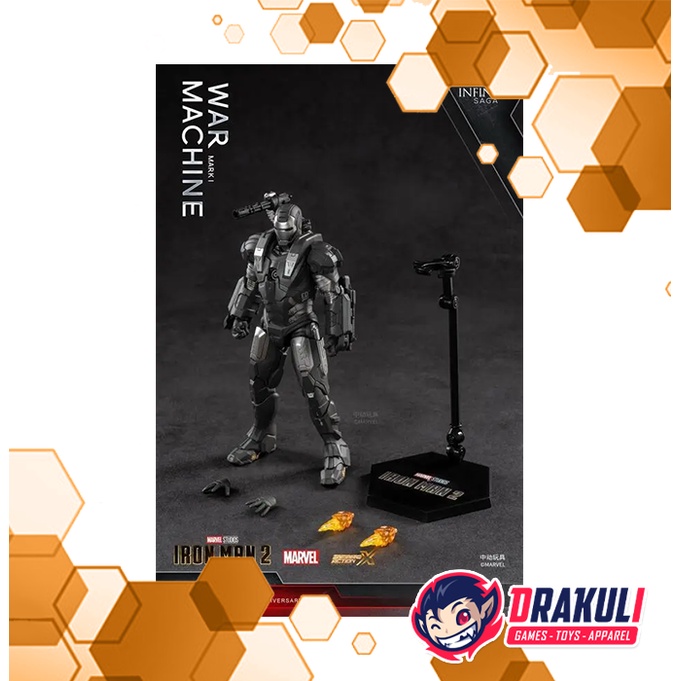 ZD Toys Iron Man 2 1/10 – War Machine Mark 1 / Mark I