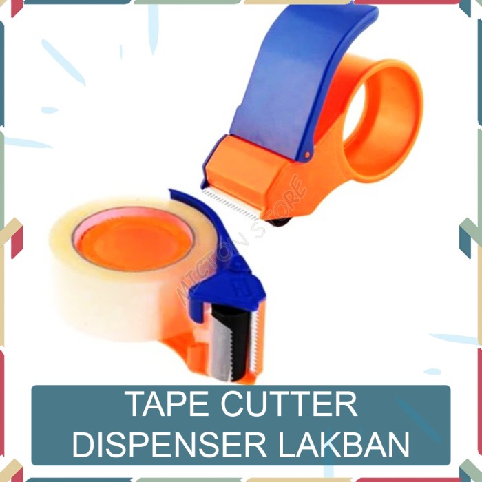 

MICTON Tape Dispenser Alat Pemotong Lakban Besar Tape Cutter Plastik