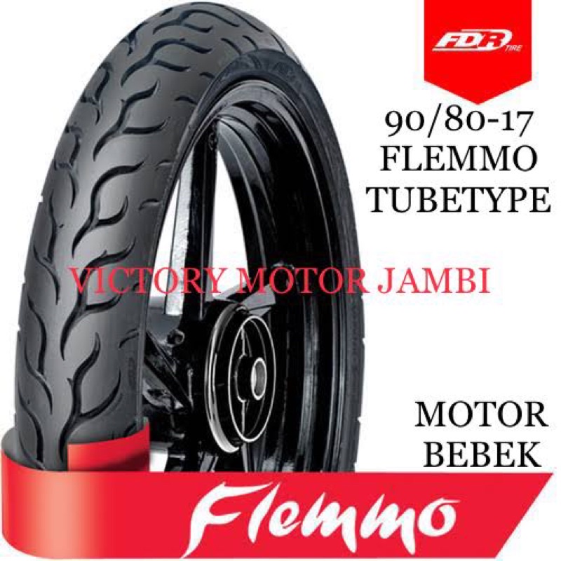 BAN LUAR DEPAN VIXION NEW 90/80-17 FLEMMO TUBETYPE FDR