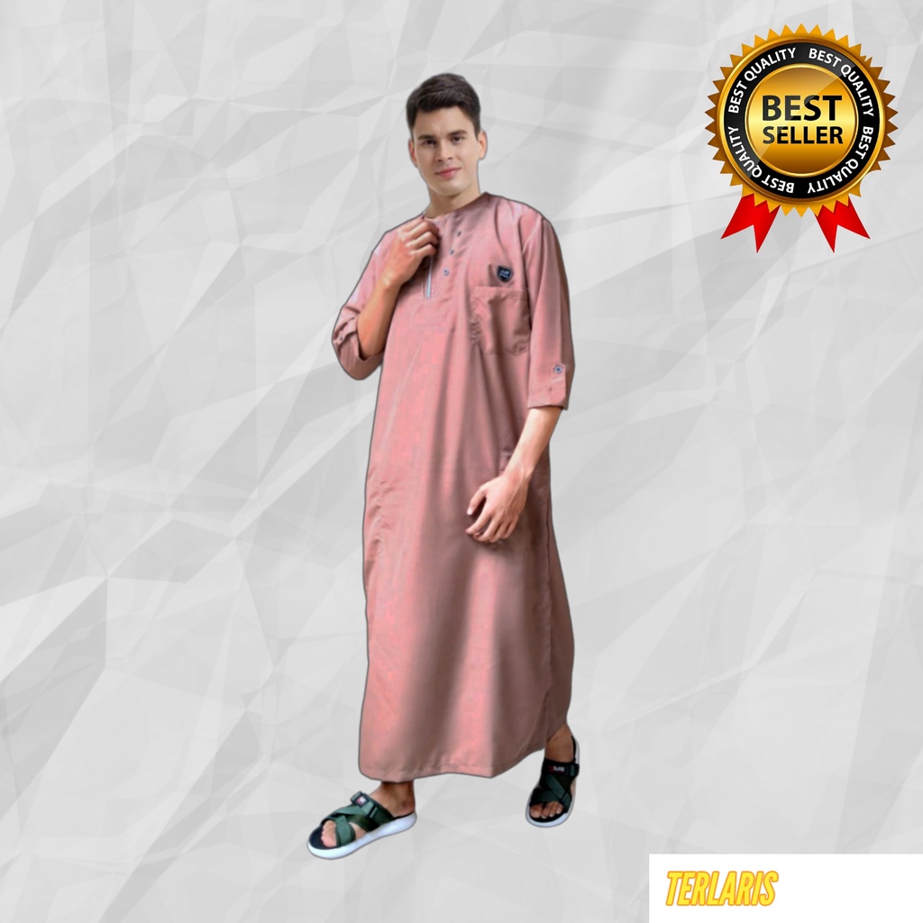 AT-THOHIR /JUBAH PRIA REMAJA DAN DEWASA/GAMIS Pria PREMIUM TERLARIS