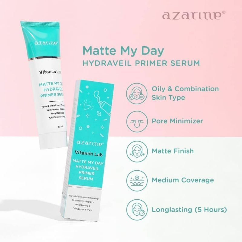 AZARINE Matte My Day Hydraveil Primer Serum