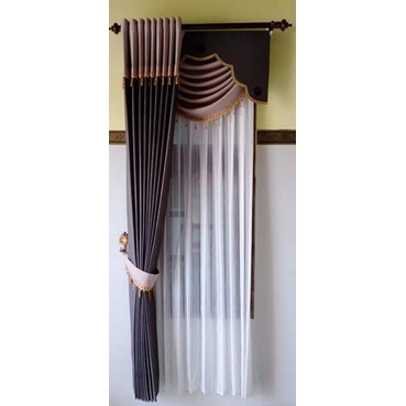 GORDEN SATU SET GORDEN PONI CLASSIC MEWAH GORDEN KORDEN HORDENG CURTAIN